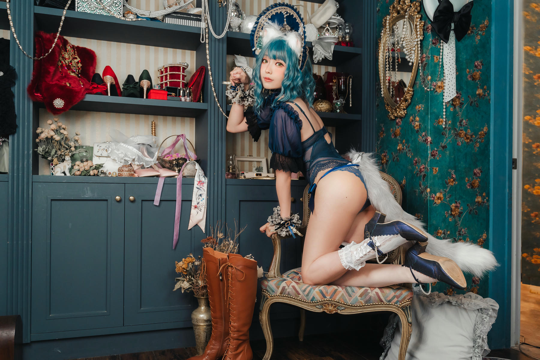 ElyEE子 NO.107 Scottish Fold Cat Doll 摺耳貓少女人形 [60P-208MB]_第1集