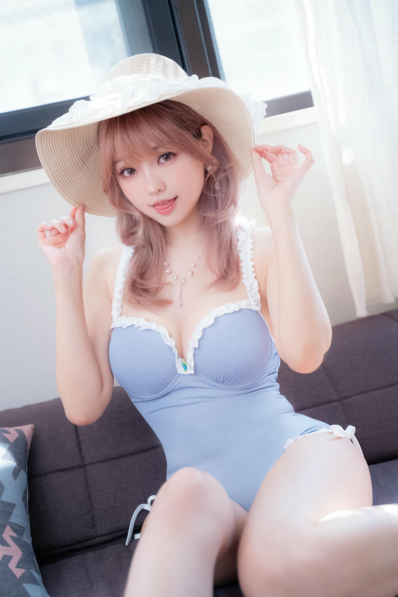 ElyEE子 NO.109 Mist Blue Lady [37P-80MB]_第1集