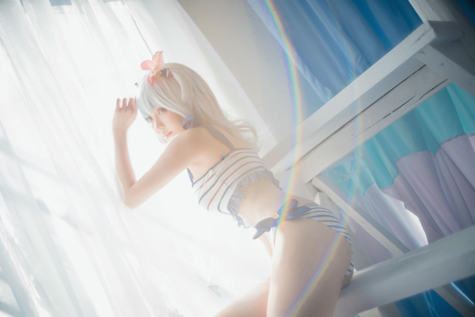 ElyEE子 NO.111 2022.June-T4 (4套+视频) [121P3V-303MB]-A- Gawr Gura Swimsuit_第1集