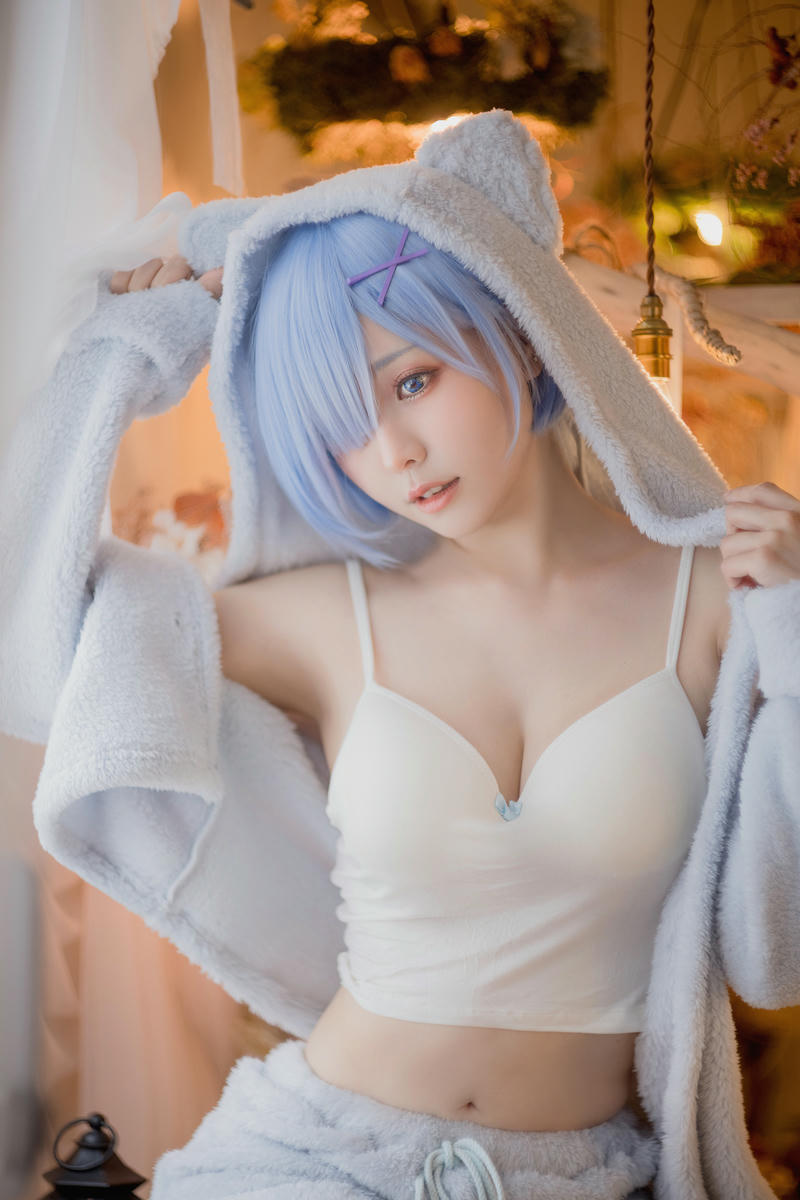 ElyEE子 NO.111 2022.June-T4 (4套+视频) [121P3V-303MB]-C- Rem Pajamas_第1集