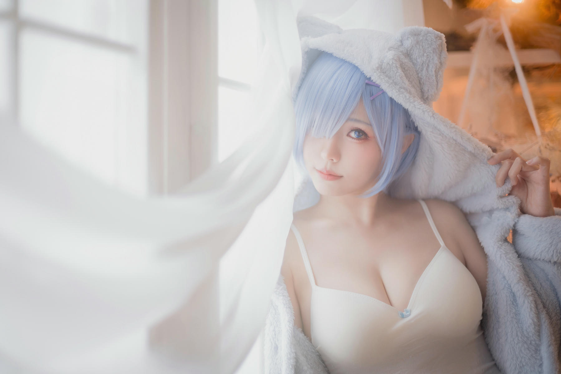 ElyEE子 NO.111 2022.June-T4 (4套+视频) [121P3V-303MB]-C- Rem Pajamas_第1集