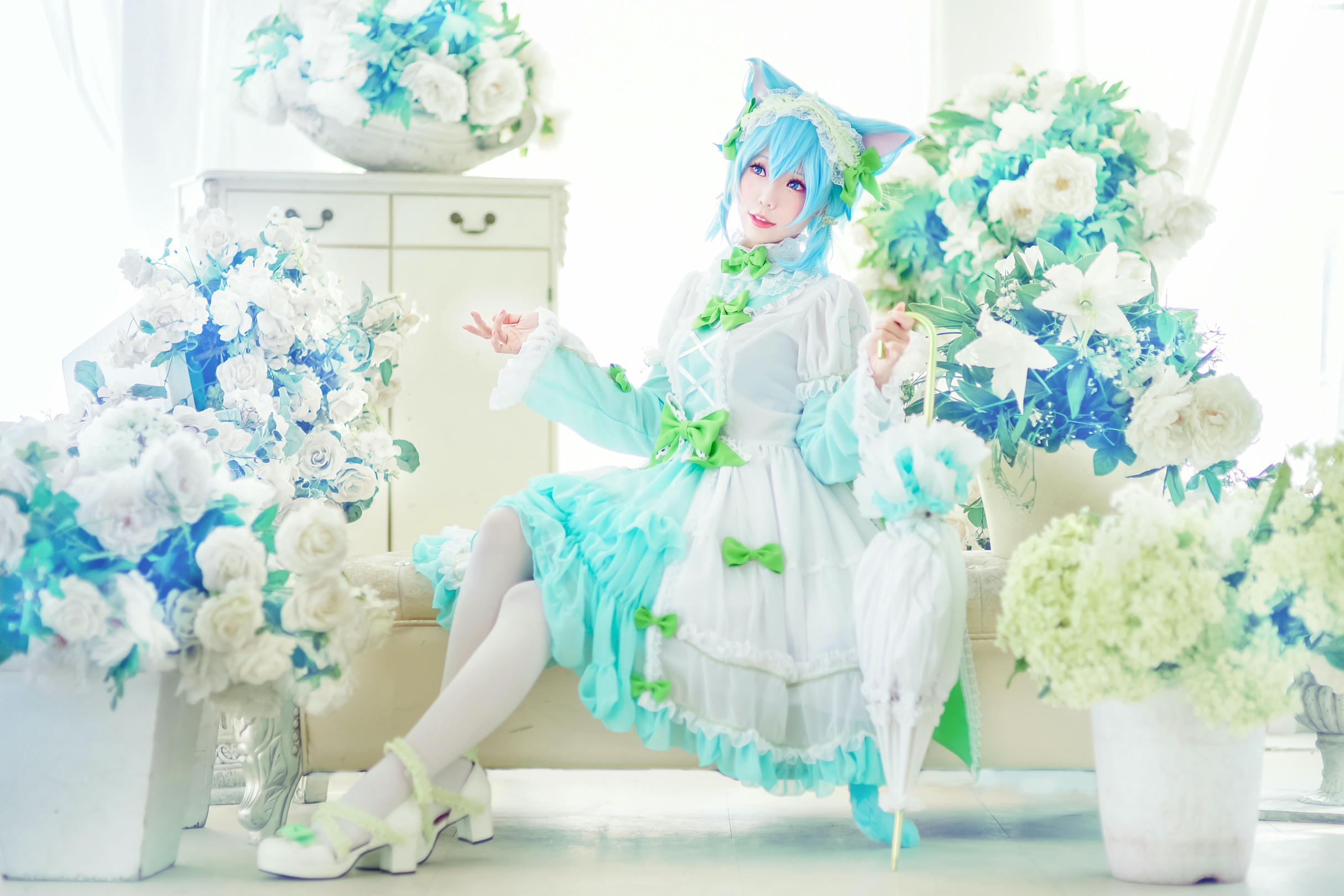 ElyEE子 NO.012 猫耳下午茶 [24P 46.08 MB]_第1集