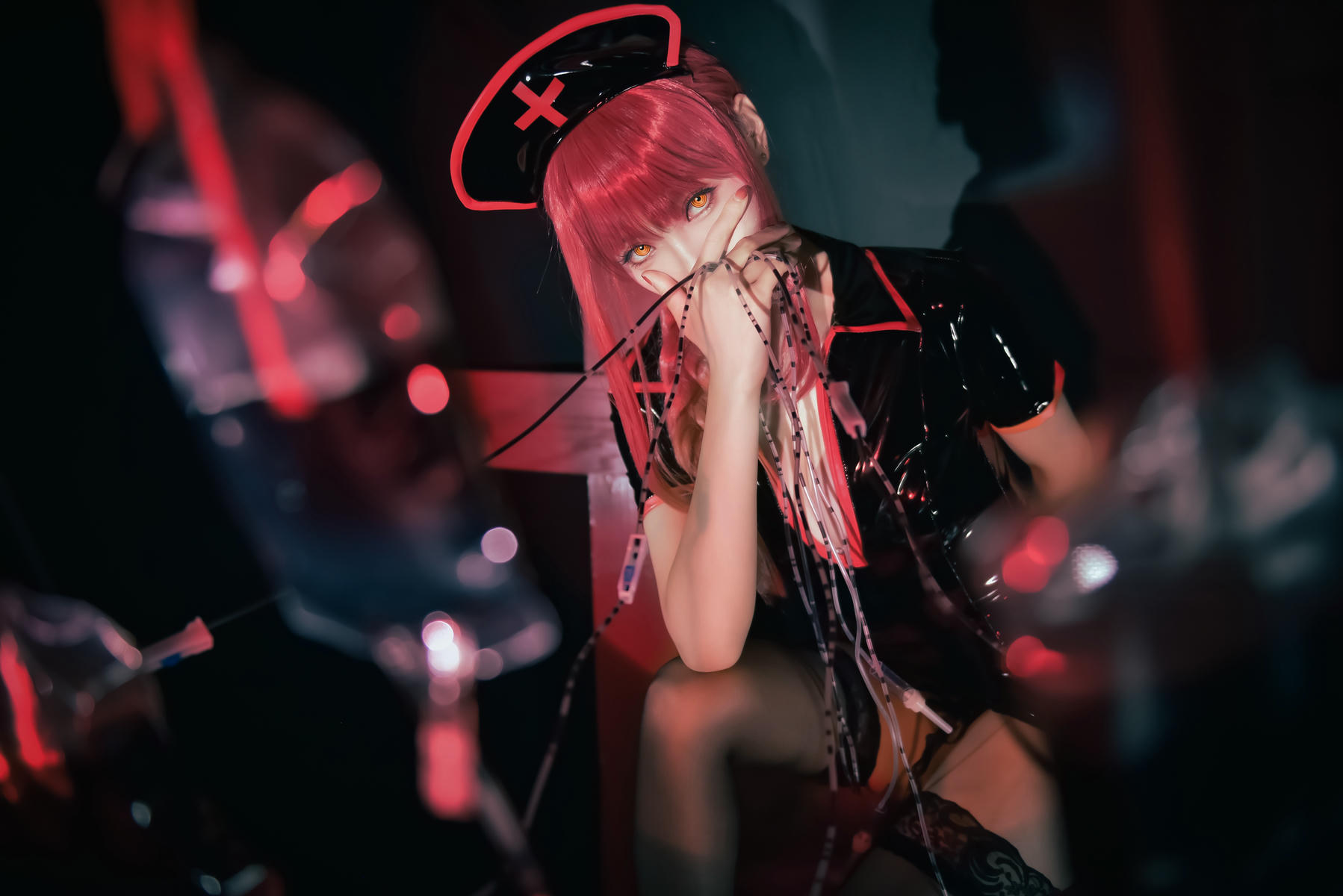 ElyEE子 NO.115 Makima [61P-96MB]-Makima Black Nurse_第1集