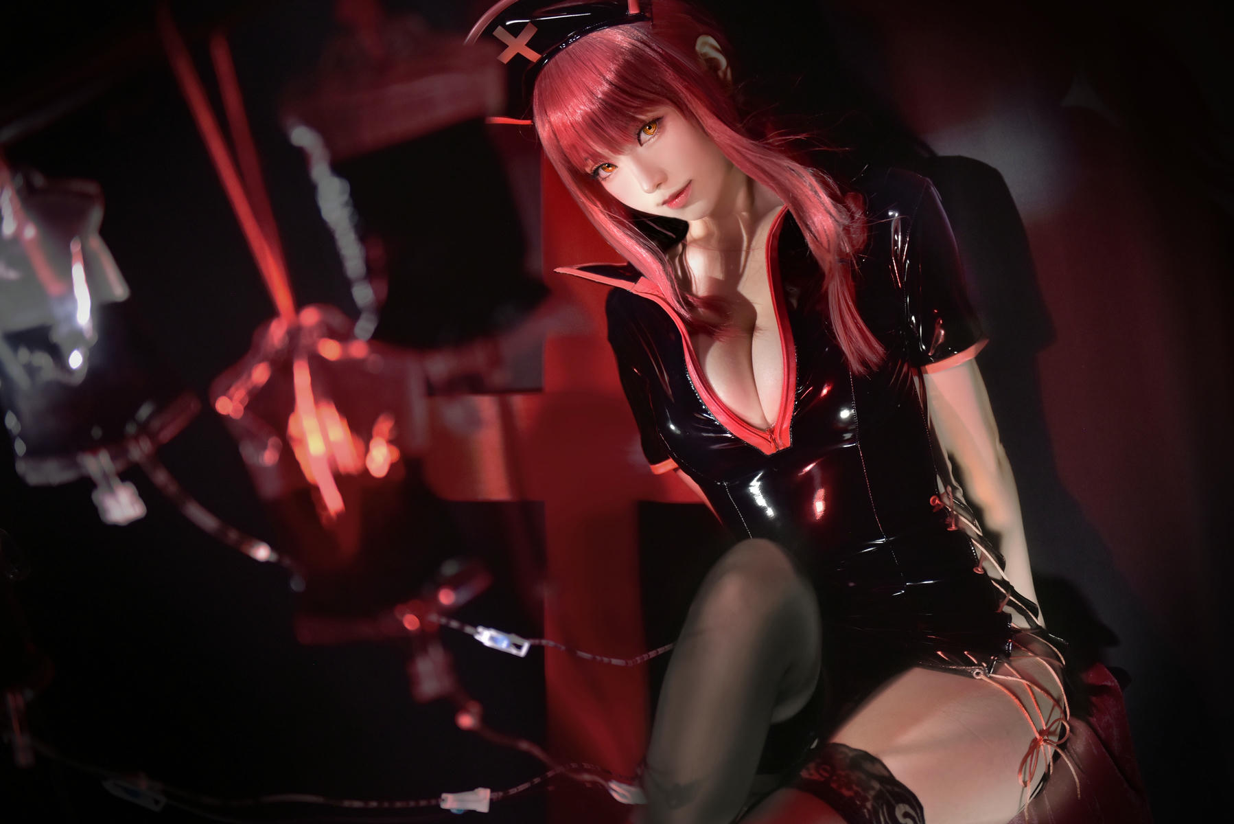 ElyEE子 NO.115 Makima [61P-96MB]-Makima Black Nurse_第2集