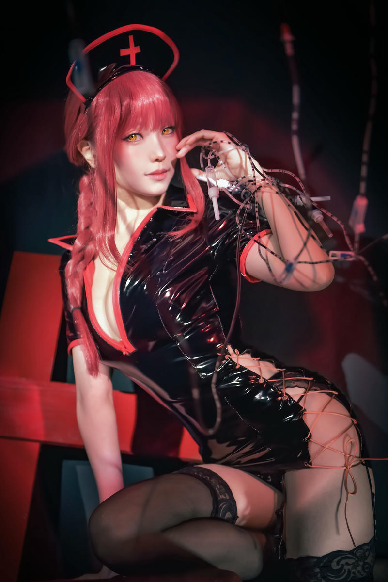 ElyEE子 NO.115 Makima [61P-96MB]-Makima Black Nurse_第2集