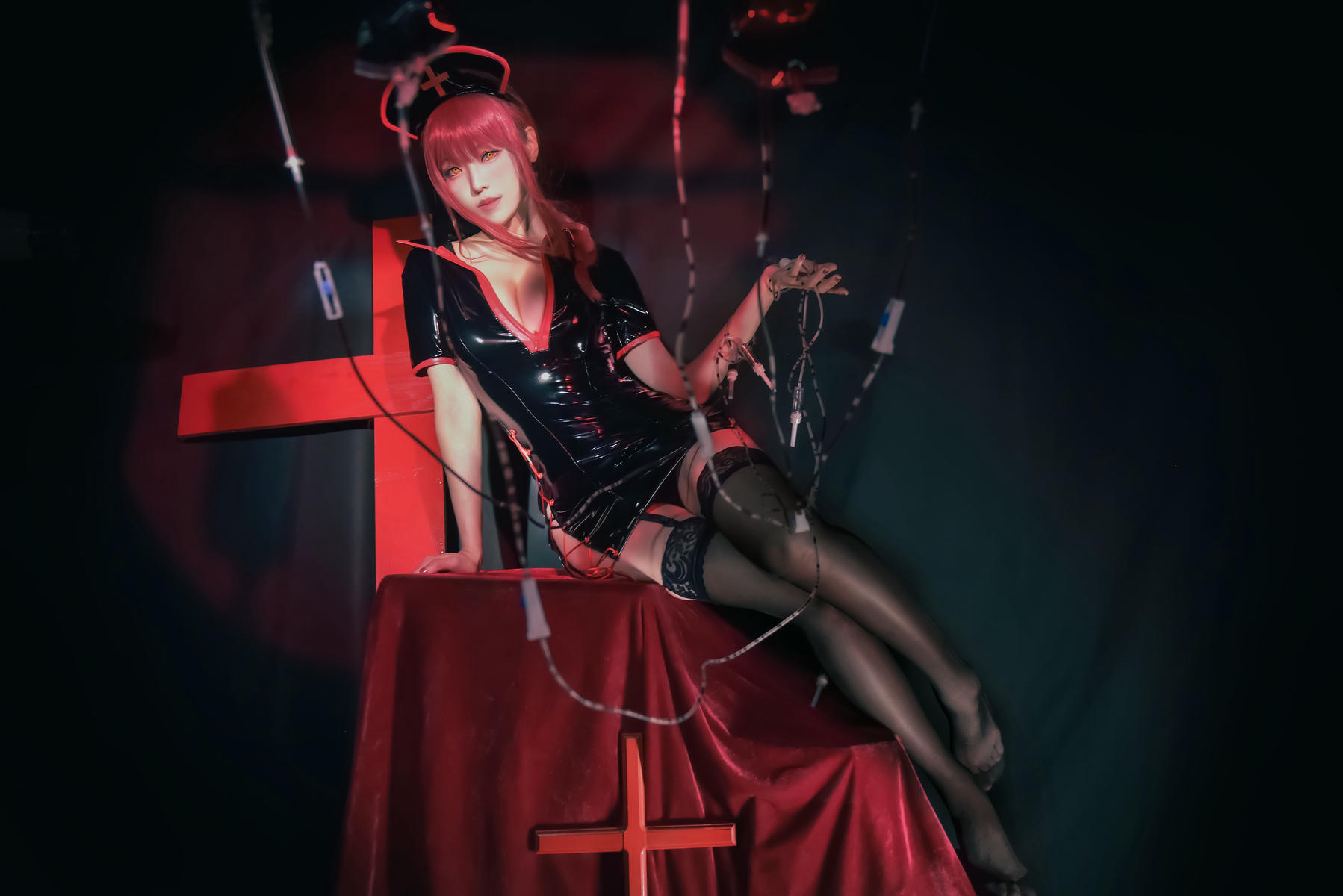 ElyEE子 NO.115 Makima [61P-96MB]-Makima Black Nurse_第2集