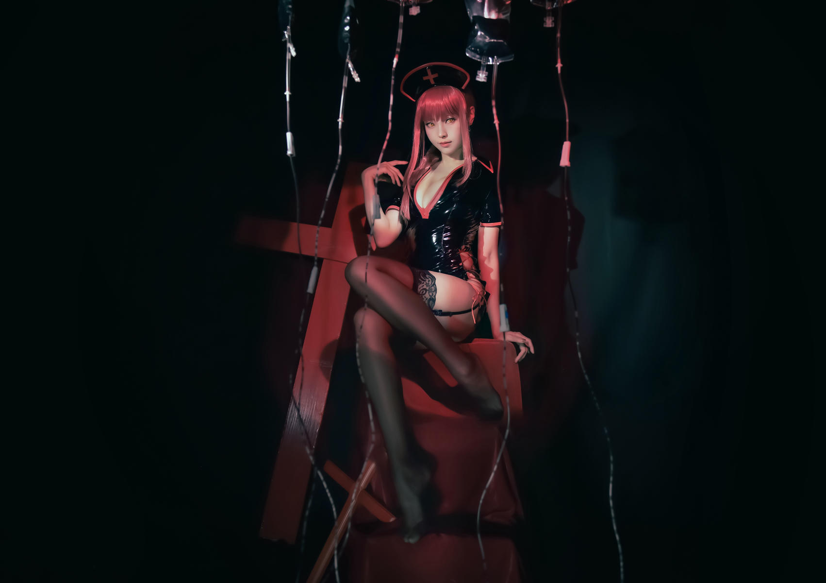 ElyEE子 NO.115 Makima [61P-96MB]-Makima Black Nurse_第1集