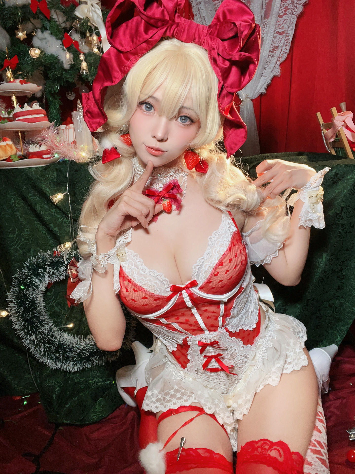 ElyEE子 NO.118  草莓蛋糕少女[33P-89M]_第1集