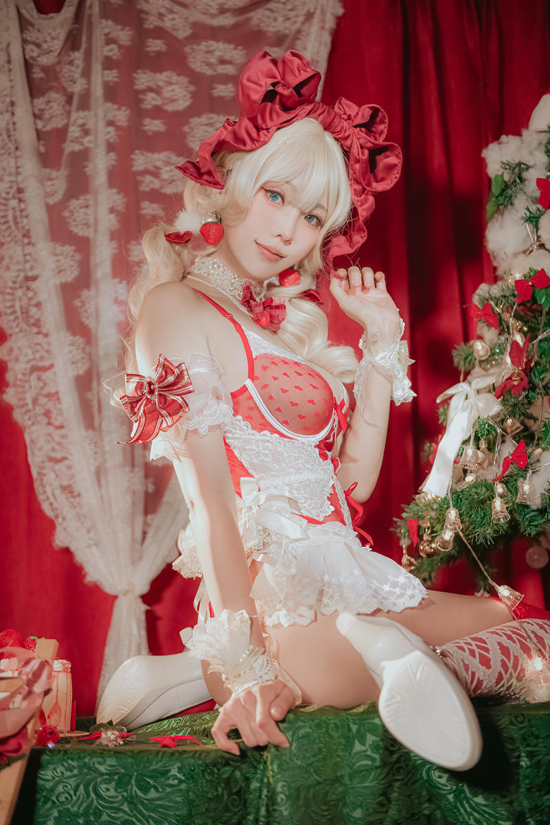 ElyEE子 NO.118  草莓蛋糕少女[33P-89M]_第1集