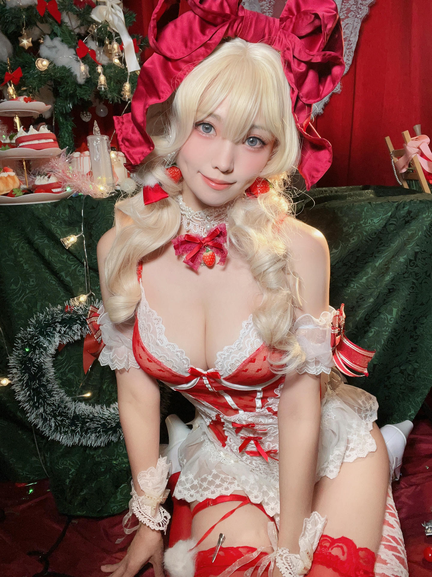 ElyEE子 NO.118  草莓蛋糕少女[33P-89M]_第1集