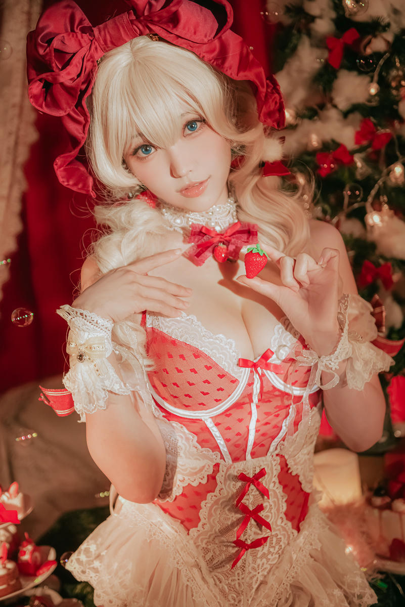 ElyEE子 NO.118  草莓蛋糕少女[33P-89M]_第1集