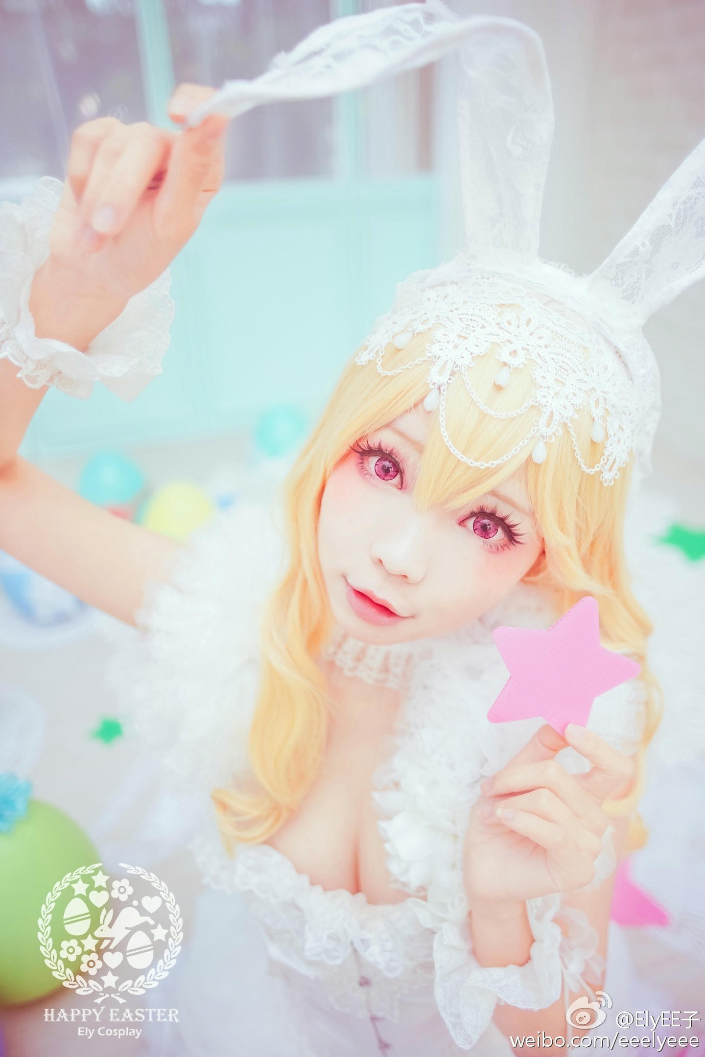 ElyEE子 NO.014 兔耳白礼服 [9P 11.14 MB]_第1集