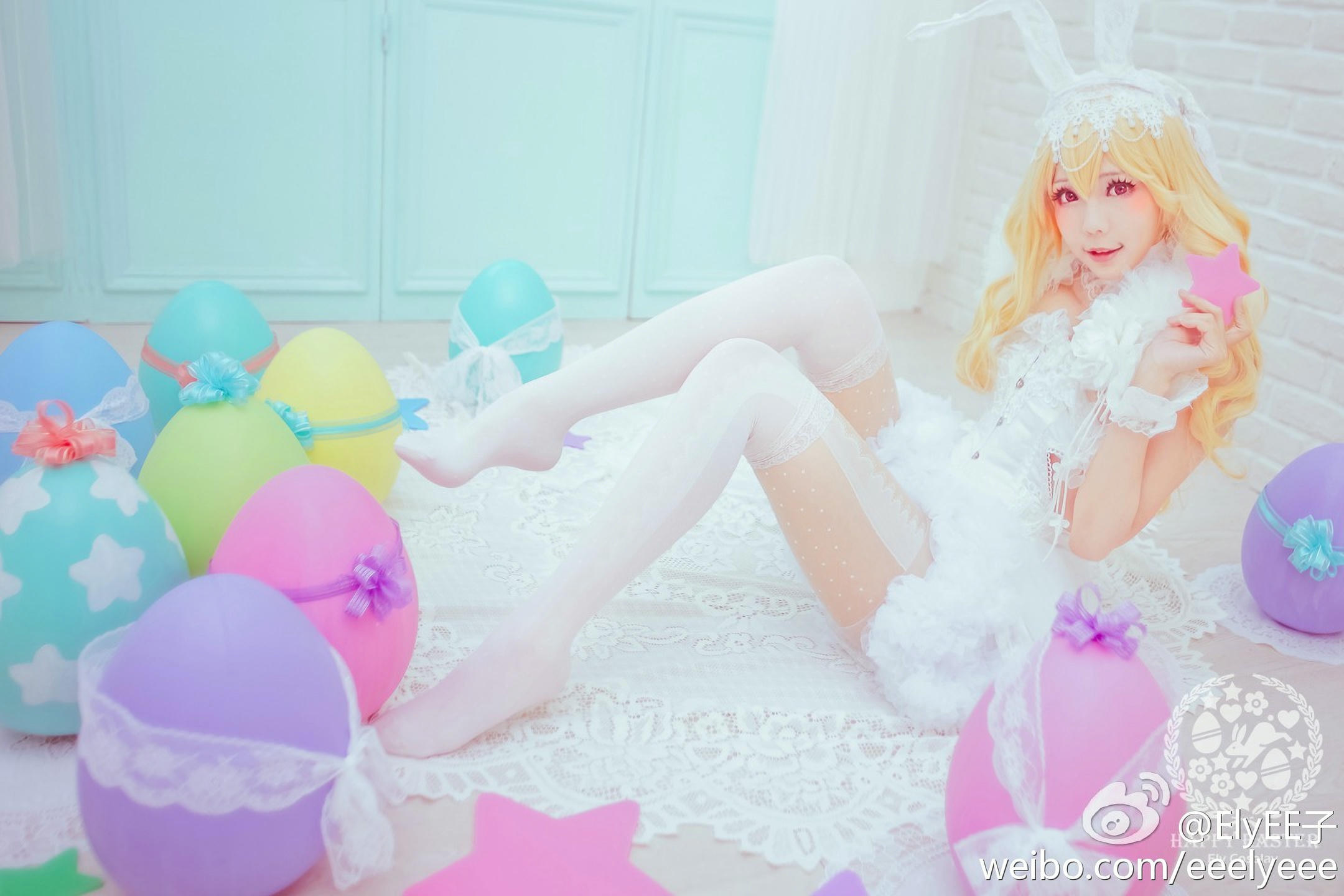 ElyEE子 NO.014 兔耳白礼服 [9P 11.14 MB]_第1集