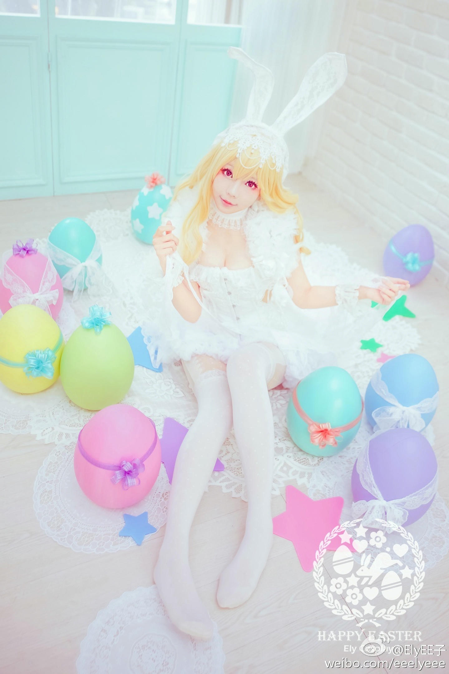 ElyEE子 NO.014 兔耳白礼服 [9P 11.14 MB]_第1集