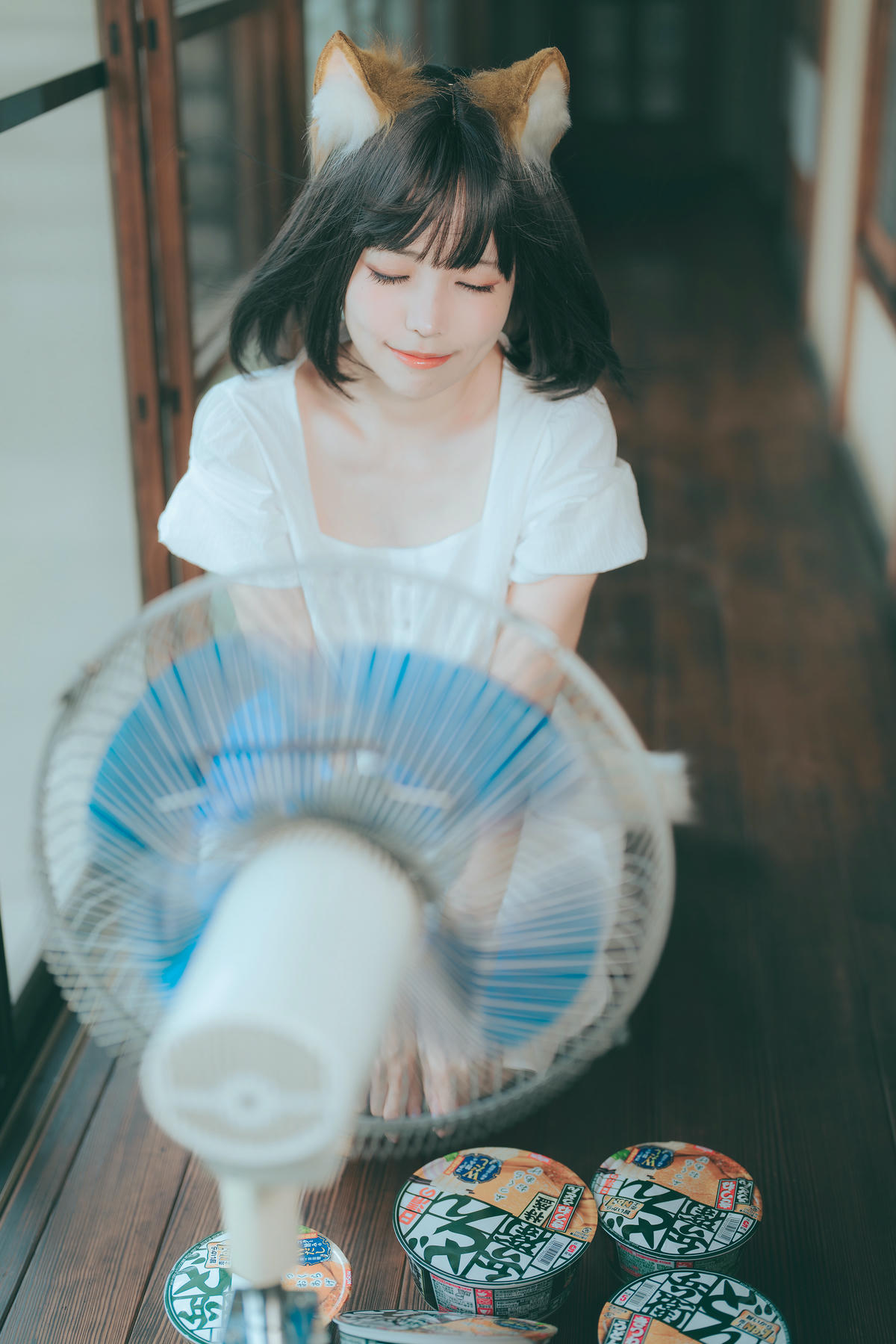 ElyEE子 NO.128 23.July B-Dongitsune White dress 白洋裝狐少女[59P-2V-167M]_第1集