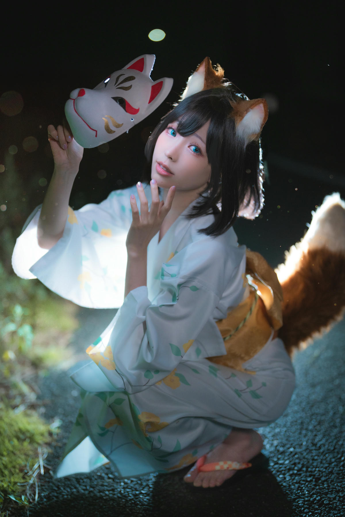 ElyEE子 NO.129 23.July C-Dongitsune Yukata 浴衣狐[26P-1V-132.1M]_第1集