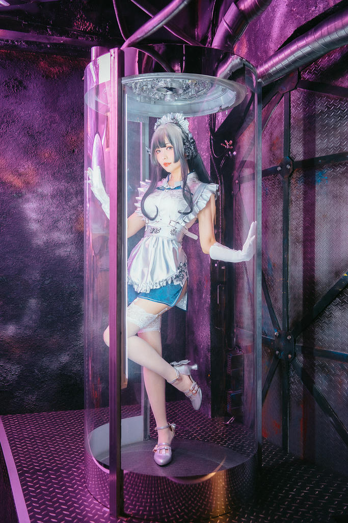 ElyEE子 NO.133 賽博女僕 Violane青輝石 [28P-88MB]_第1集