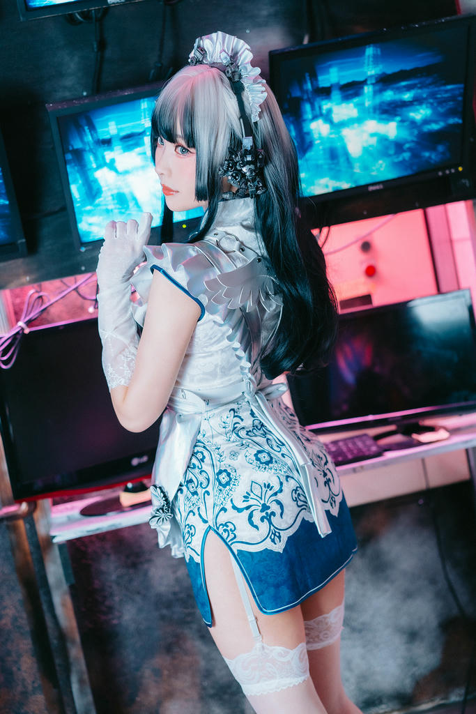 ElyEE子 NO.133 賽博女僕 Violane青輝石 [28P-88MB]_第1集