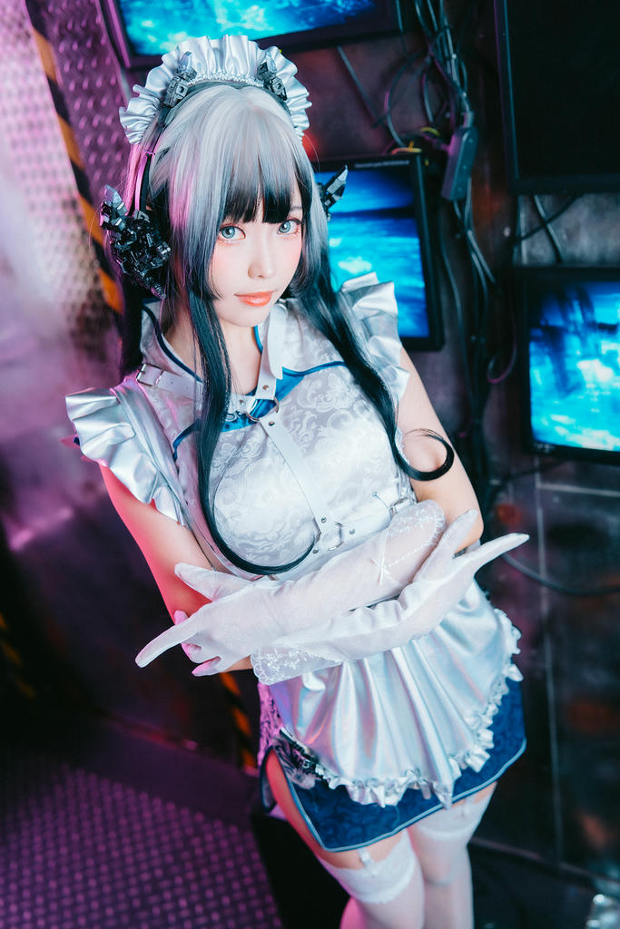 ElyEE子 NO.133 賽博女僕 Violane青輝石 [28P-88MB]_第1集