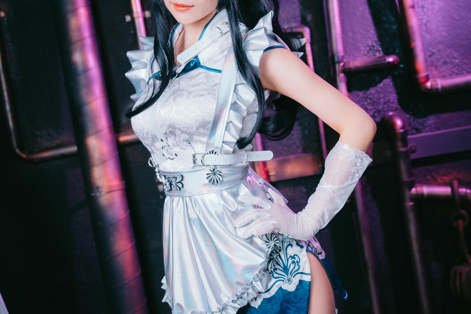 ElyEE子 NO.133 賽博女僕 Violane青輝石 [28P-88MB]_第1集