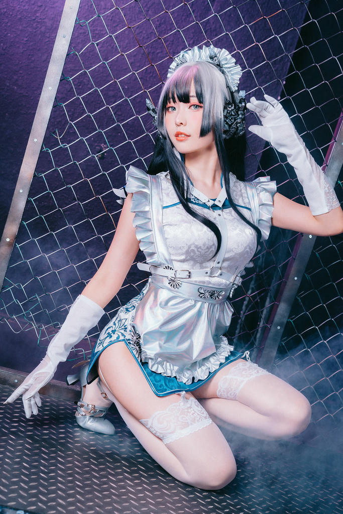 ElyEE子 NO.133 賽博女僕 Violane青輝石 [28P-88MB]_第1集