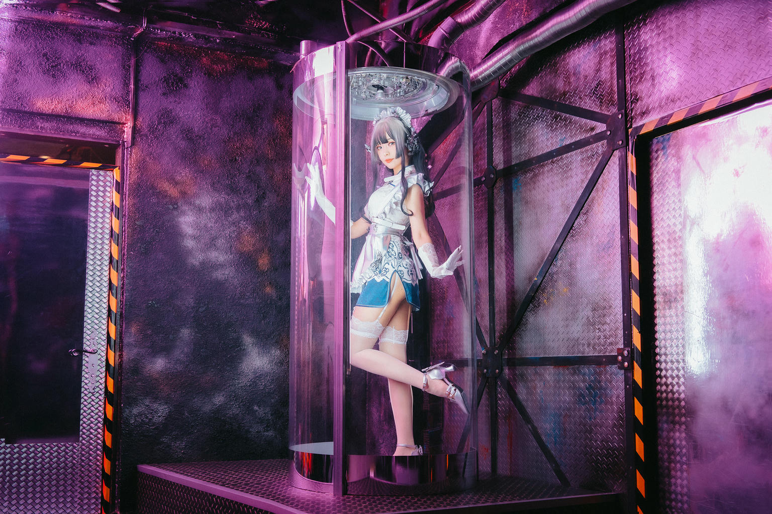 ElyEE子 NO.133 賽博女僕 Violane青輝石 [28P-88MB]_第1集