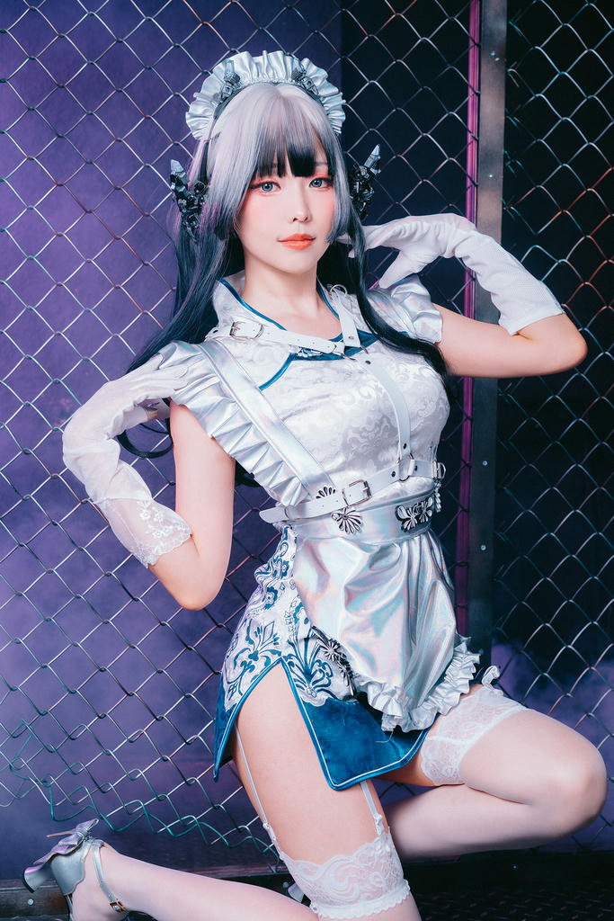 ElyEE子 NO.133 賽博女僕 Violane青輝石 [28P-88MB]_第1集