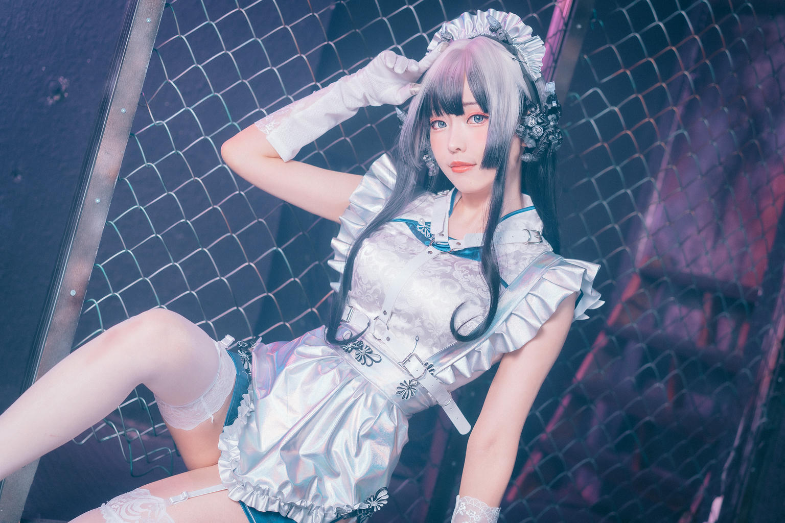 ElyEE子 NO.133 賽博女僕 Violane青輝石 [28P-88MB]_第2集