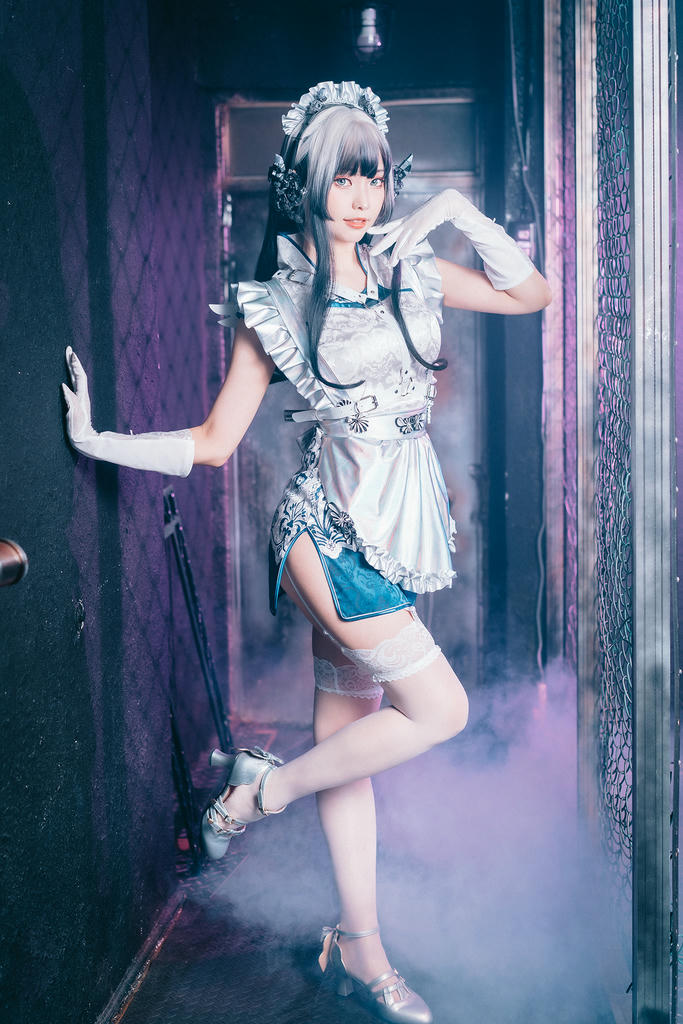 ElyEE子 NO.133 賽博女僕 Violane青輝石 [28P-88MB]_第2集