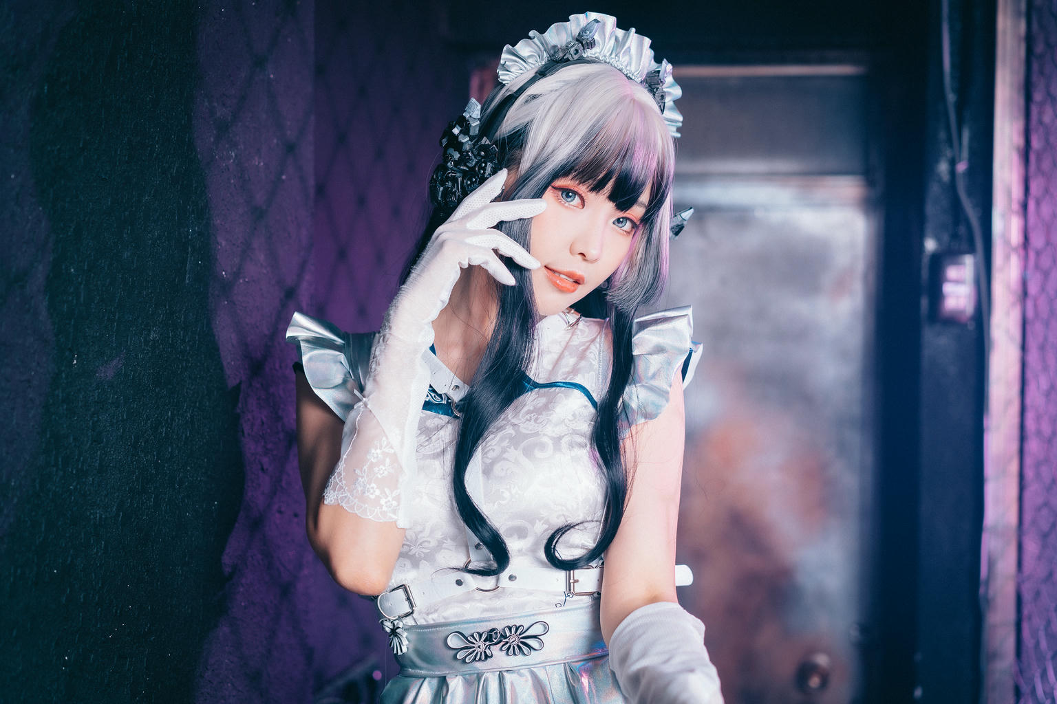 ElyEE子 NO.133 賽博女僕 Violane青輝石 [28P-88MB]_第2集