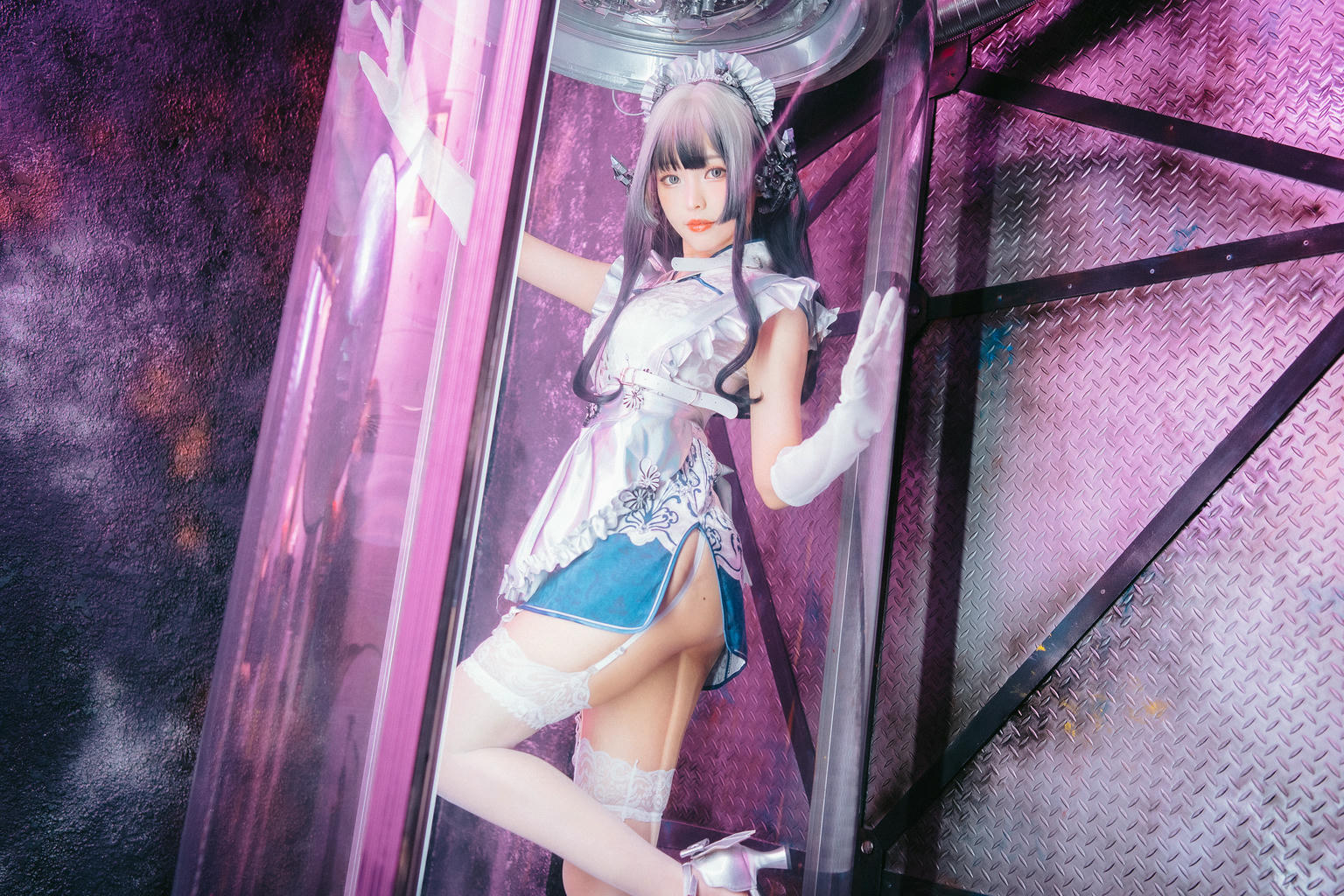 ElyEE子 NO.133 賽博女僕 Violane青輝石 [28P-88MB]_第1集