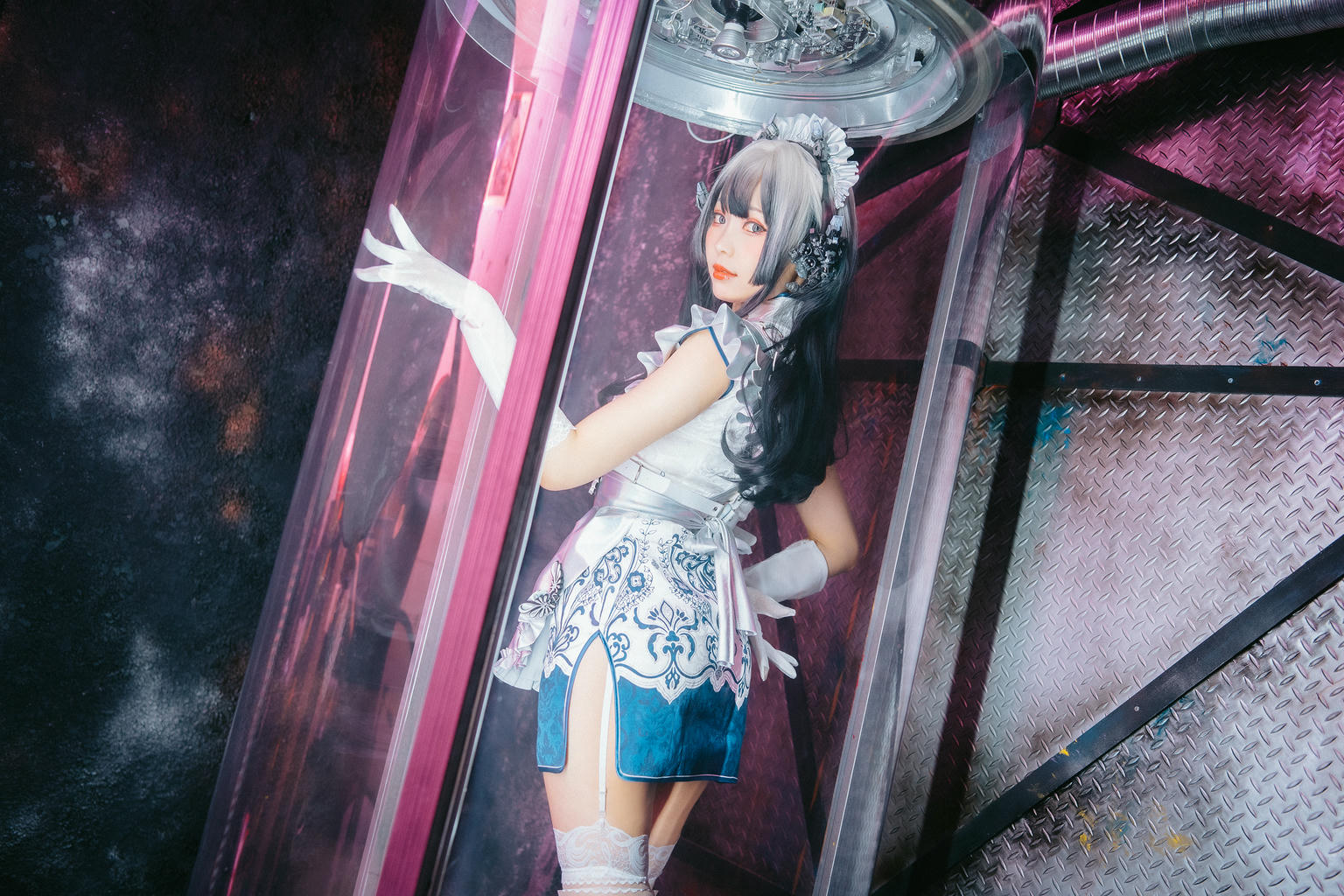 ElyEE子 NO.133 賽博女僕 Violane青輝石 [28P-88MB]_第1集