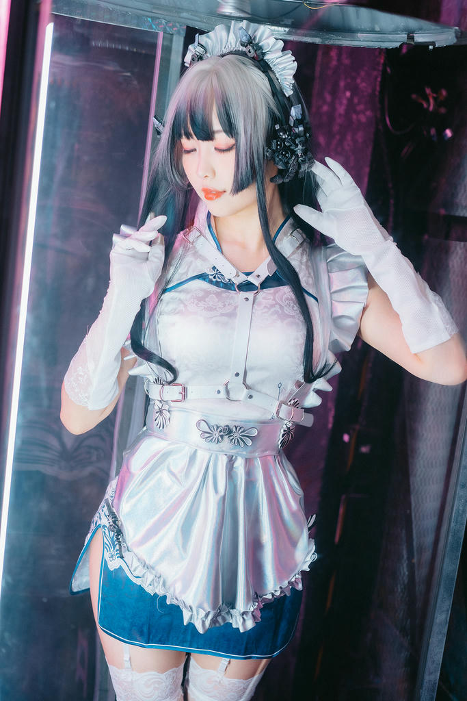 ElyEE子 NO.133 賽博女僕 Violane青輝石 [28P-88MB]_第1集