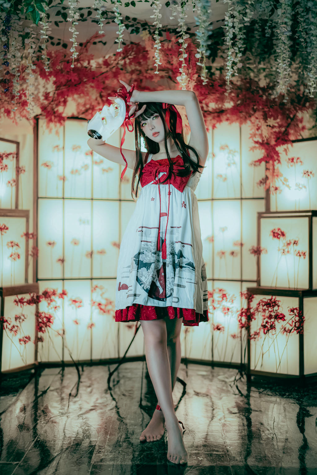 ElyEE子 NO.136 23年10月订阅 [86P2V-302MB]-A-Oni Higanbana鬼面彼岸 [15P-43MB]_第1集