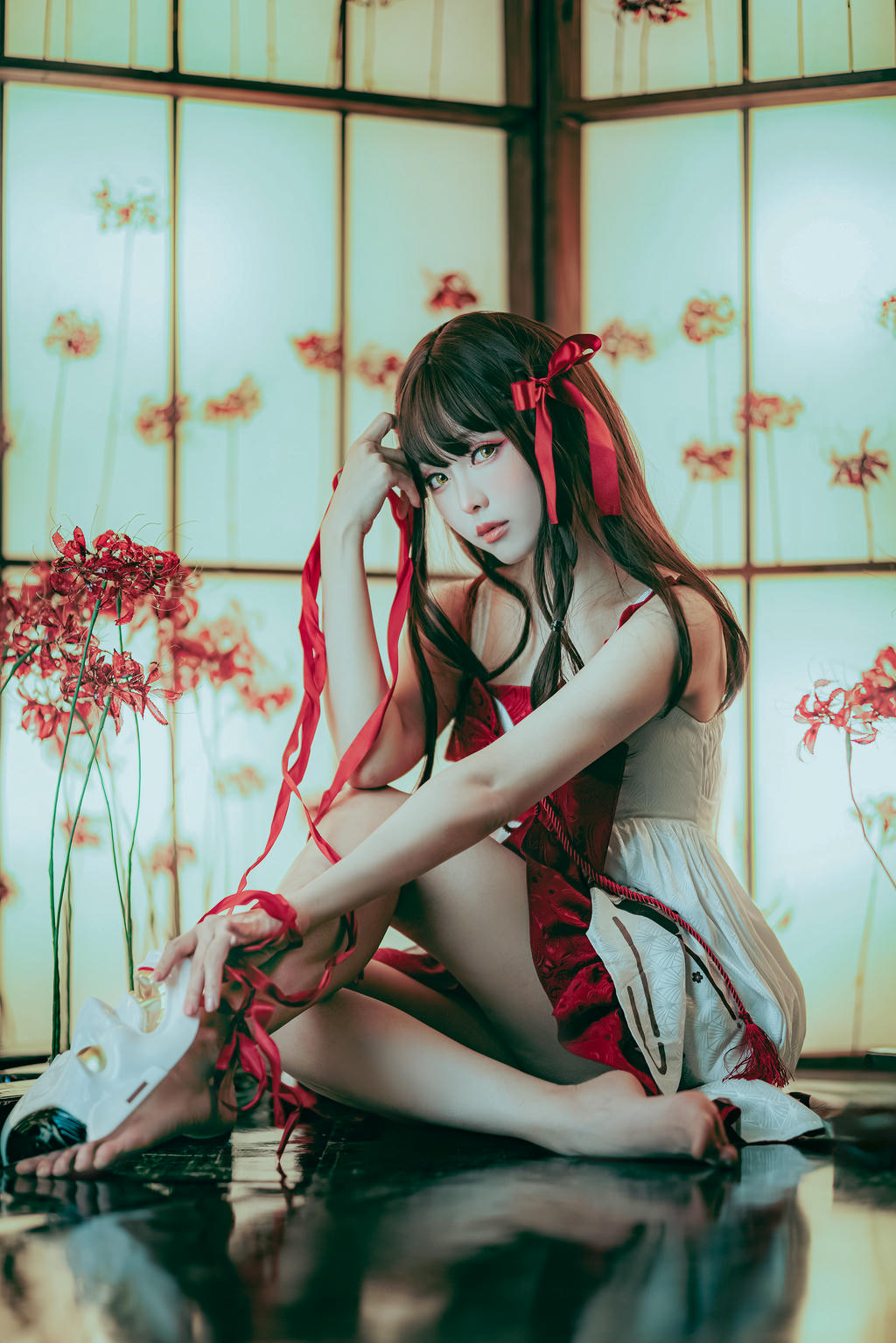 ElyEE子 NO.136 23年10月订阅 [86P2V-302MB]-A-Oni Higanbana鬼面彼岸 [15P-43MB]_第1集