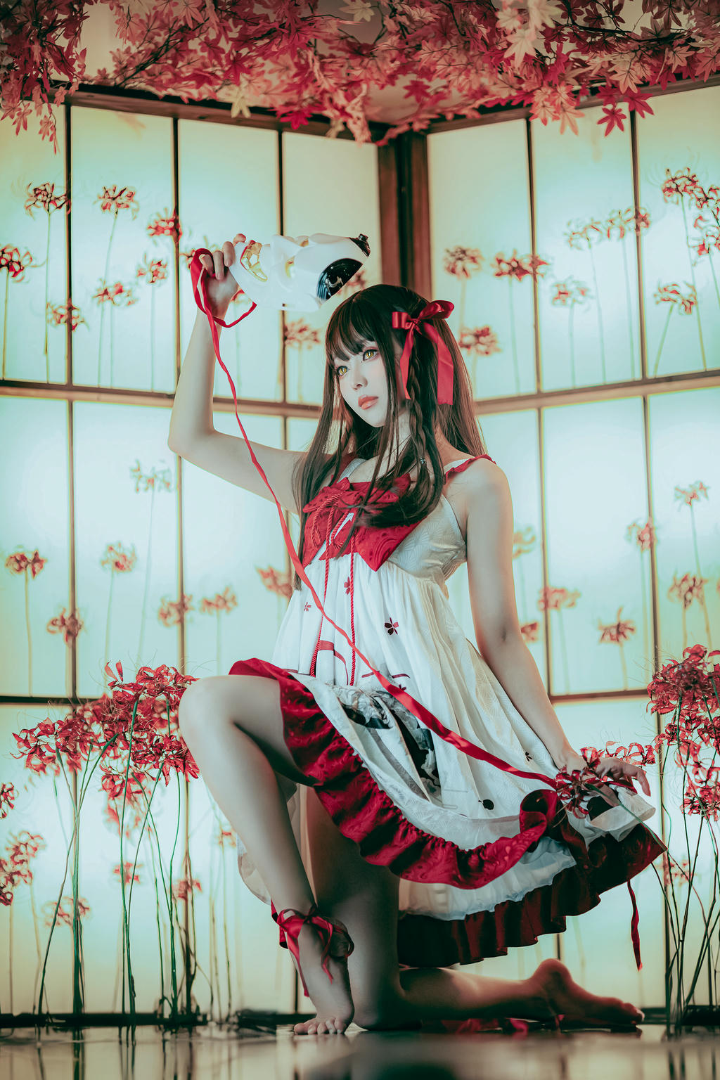 ElyEE子 NO.136 23年10月订阅 [86P2V-302MB]-A-Oni Higanbana鬼面彼岸 [15P-43MB]_第1集