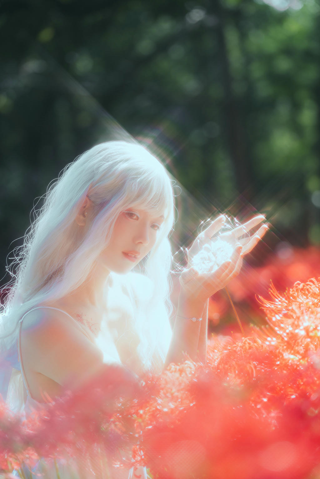 ElyEE子 NO.136 23年10月订阅 [86P2V-302MB]-B-White spider lily 白瓷彼岸 [27P-83MB]_第2集