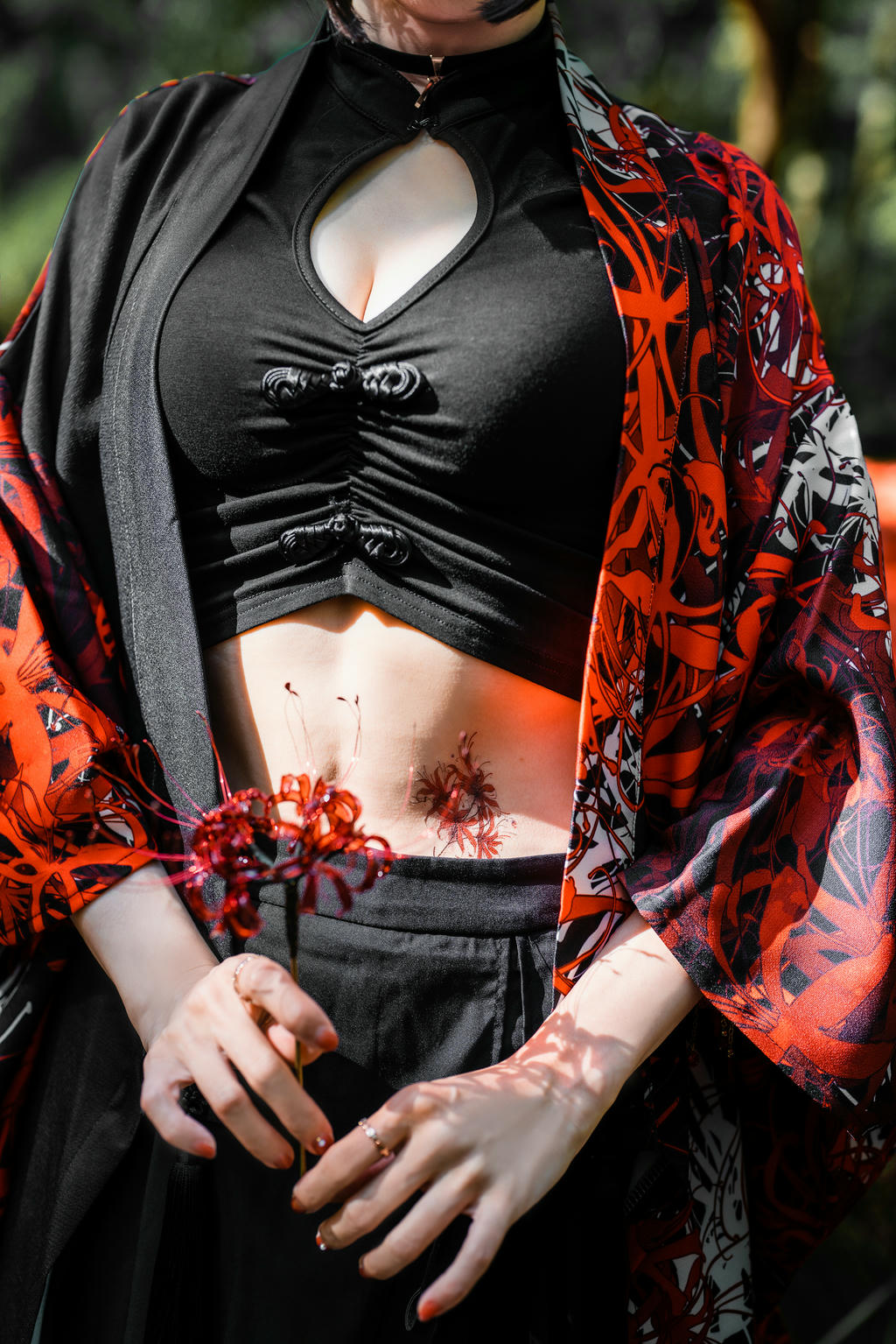 ElyEE子 NO.136 23年10月订阅 [86P2V-302MB]-C-Red Higanbana 殷紅彼岸 [36P-125MB]_第2集