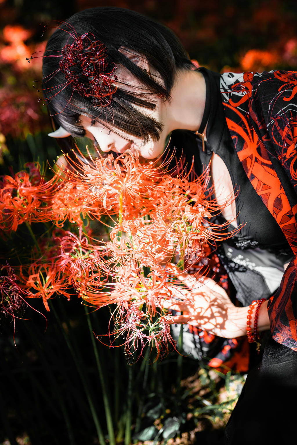 ElyEE子 NO.136 23年10月订阅 [86P2V-302MB]-C-Red Higanbana 殷紅彼岸 [36P-125MB]_第2集