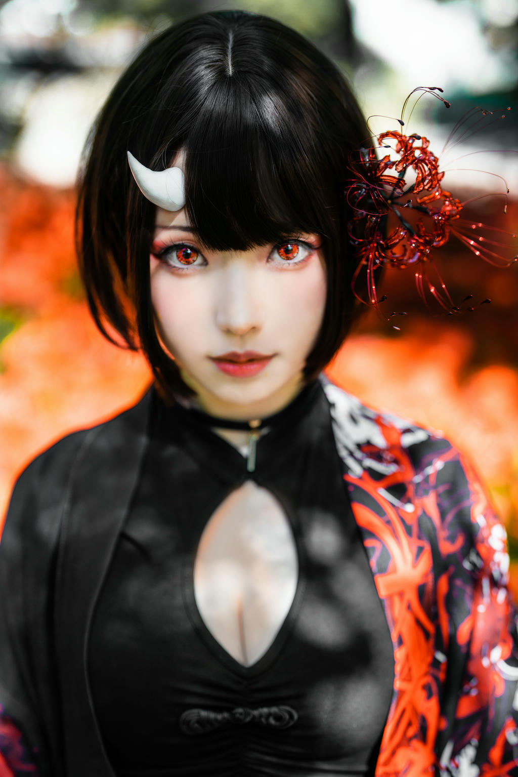 ElyEE子 NO.136 23年10月订阅 [86P2V-302MB]-C-Red Higanbana 殷紅彼岸 [36P-125MB]_第2集