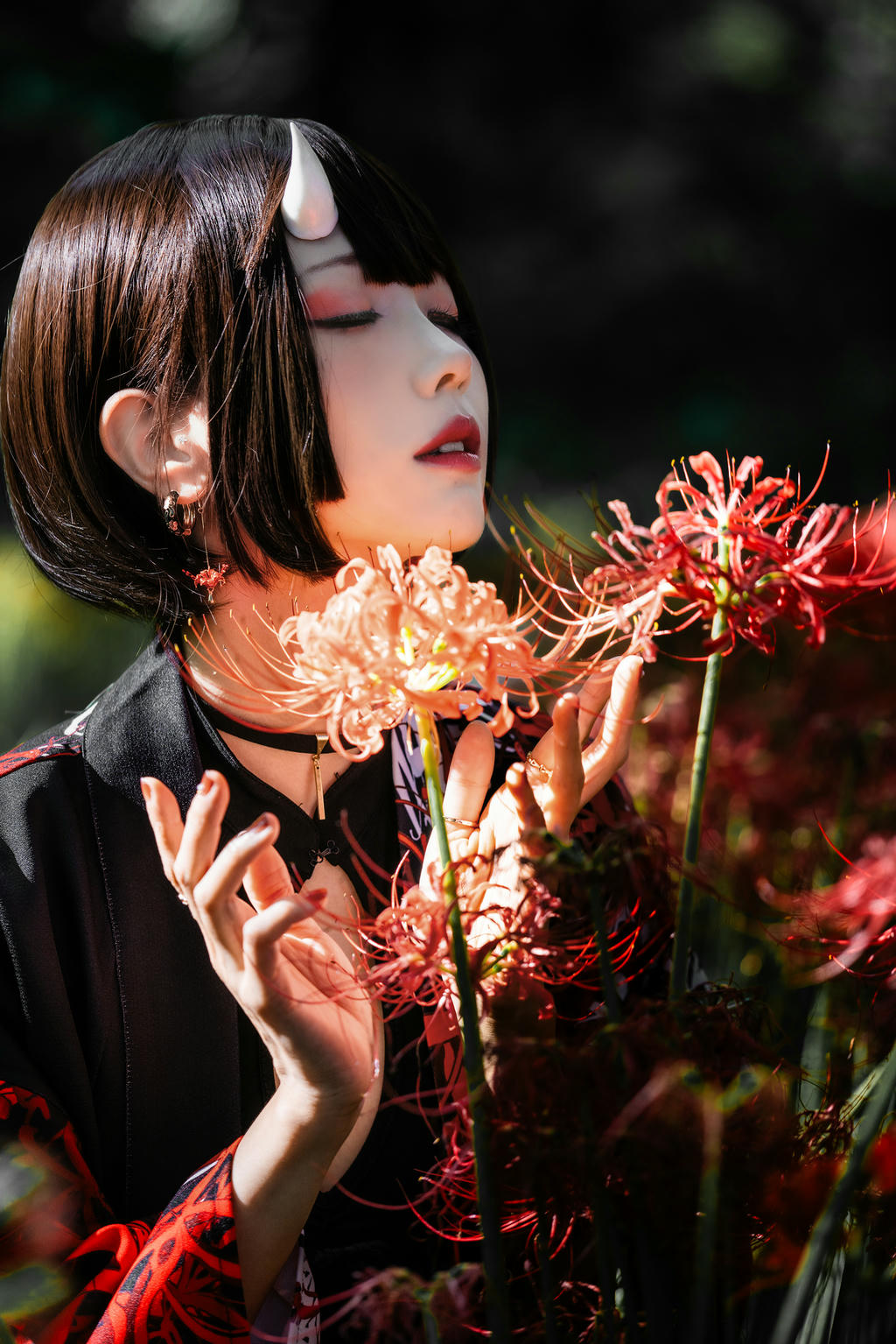 ElyEE子 NO.136 23年10月订阅 [86P2V-302MB]-C-Red Higanbana 殷紅彼岸 [36P-125MB]_第1集