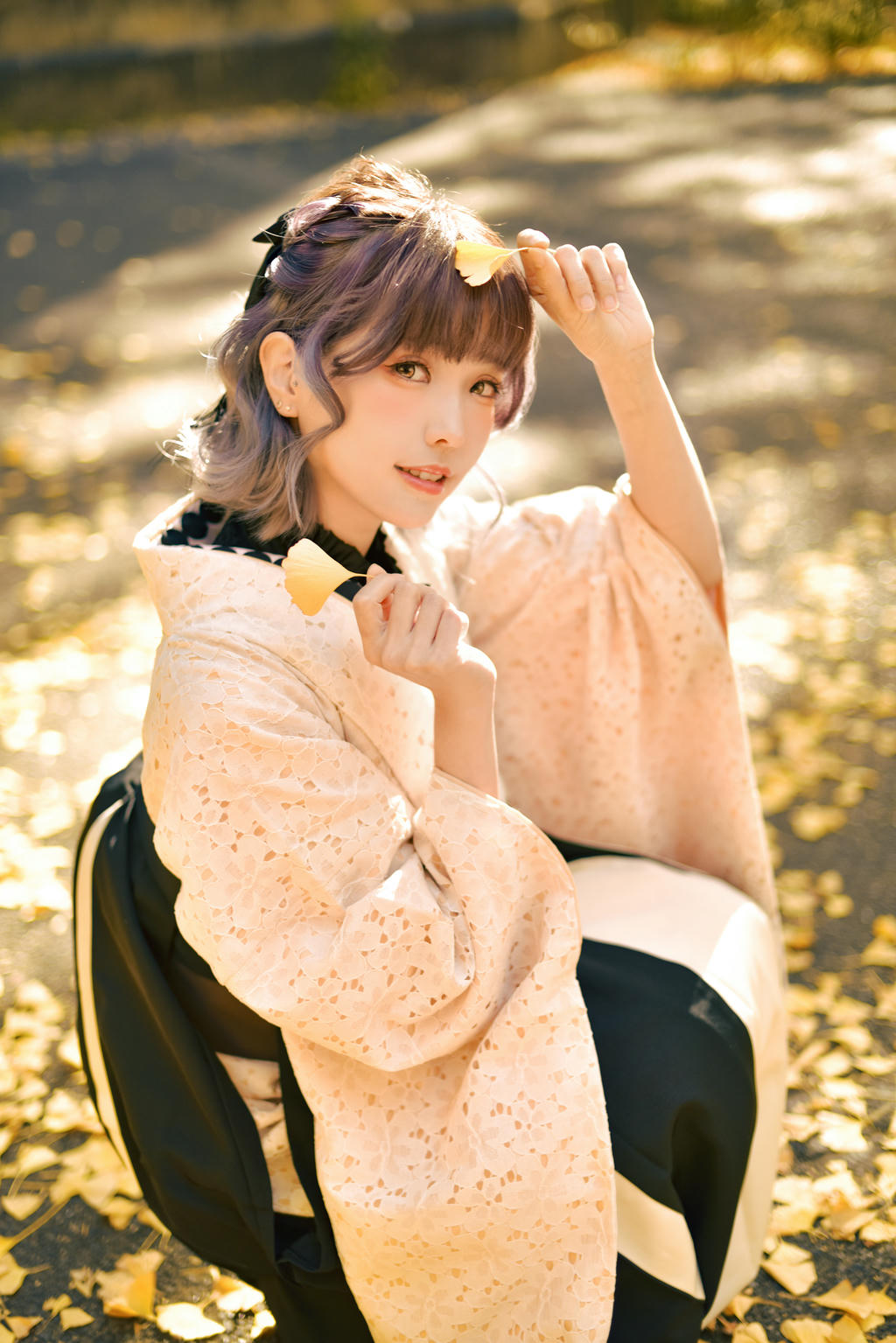 ElyEE子 NO.137 23年11月订阅 [82P5V-311MB]-Ginkgo Hakama_第2集