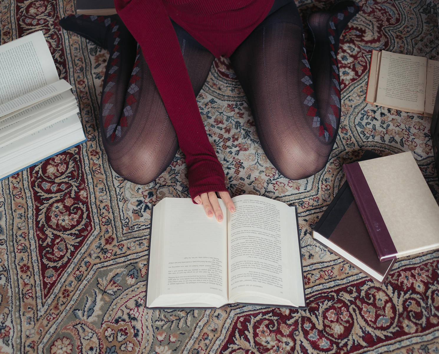 ElyEE子 NO.142 红色 KNITTING[52P-110.2M]_第1集