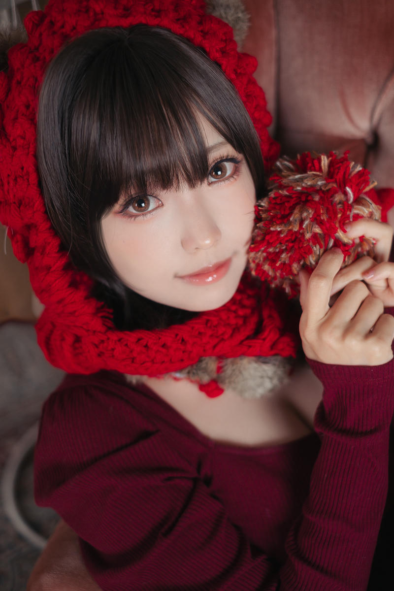 ElyEE子 NO.142 红色 KNITTING[52P-110.2M]_第2集