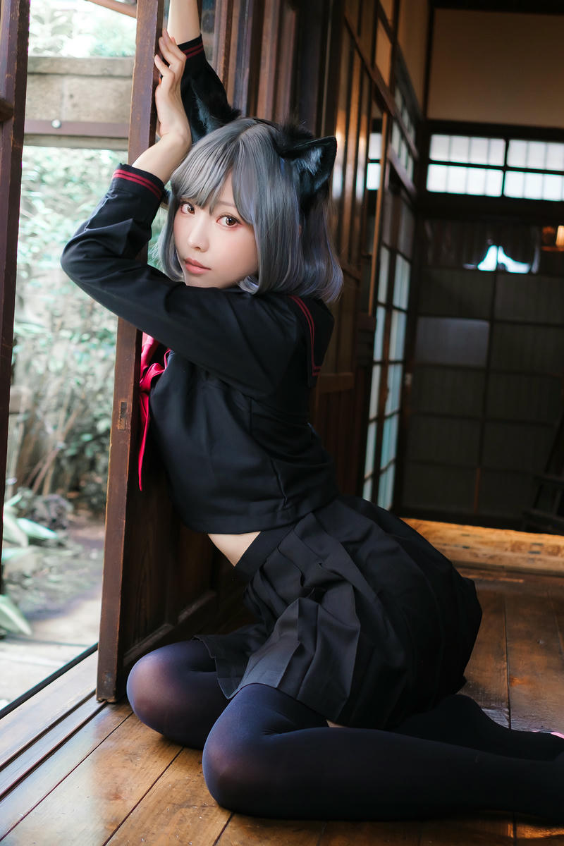 ElyEE子 NO.143 April-Tier 3 [113P5V 424MB]-C.Veranda Black Cat緣廊黑貓_第2集