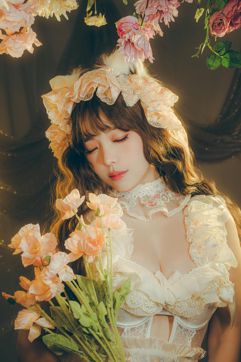 ElyEE子 NO.145 May-Tier 3 [70P 188MB]-C.Red panda~Lingerie小熊貓古典蕾絲_第2集