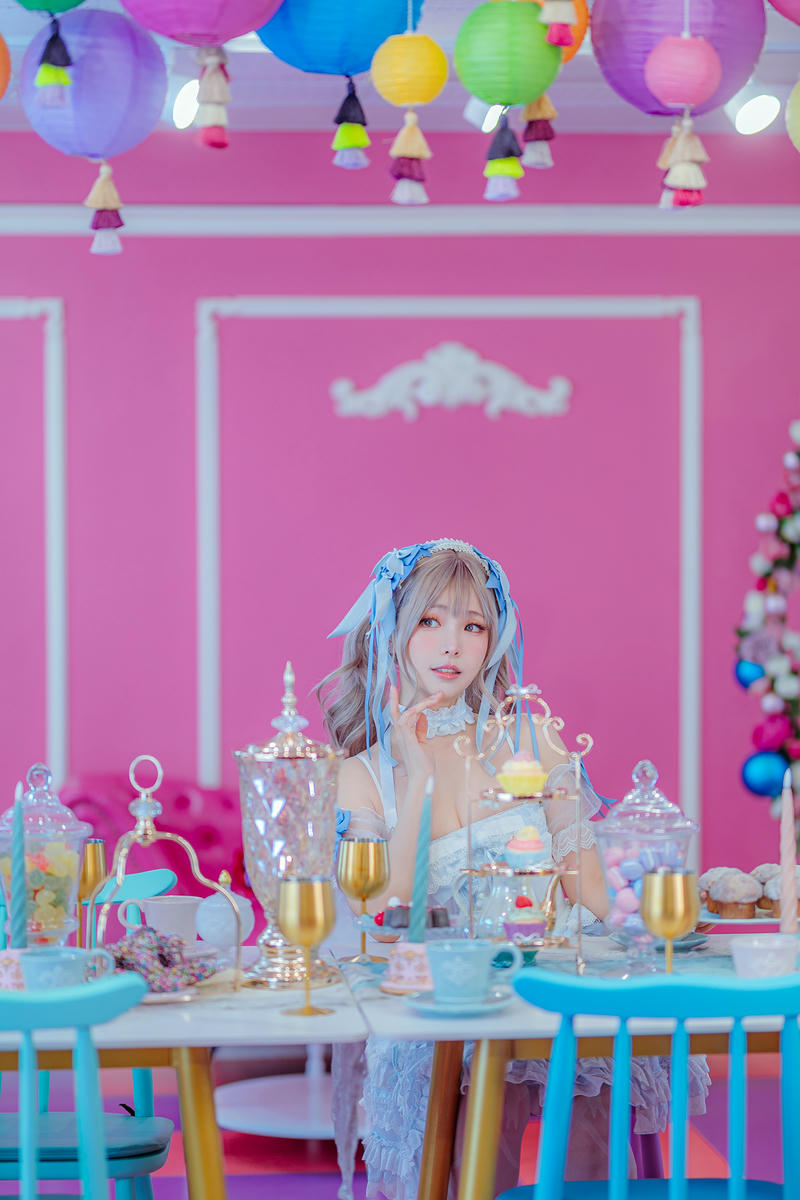 ElyEE子 NO.151 July-Tier 3 B.Blue Ribbon Sweets藍絲帶甜點 [26P3V-100MB]_第1集