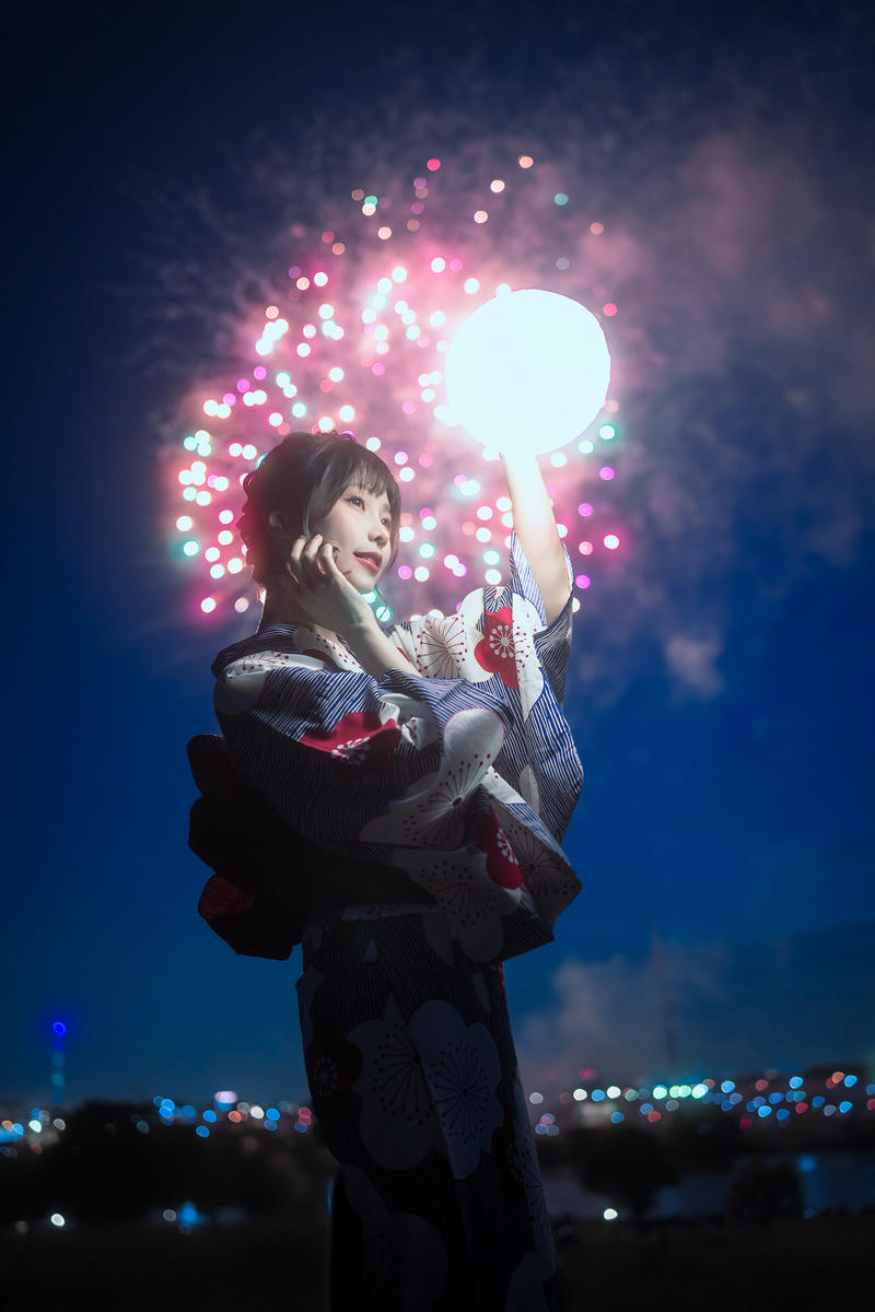 ElyEE子 NO.154 Aug-Tier 3 [110P9V-745MB]-B.Summer Night Fireworks夏夜花火 [41P6V-479MB]_第2集