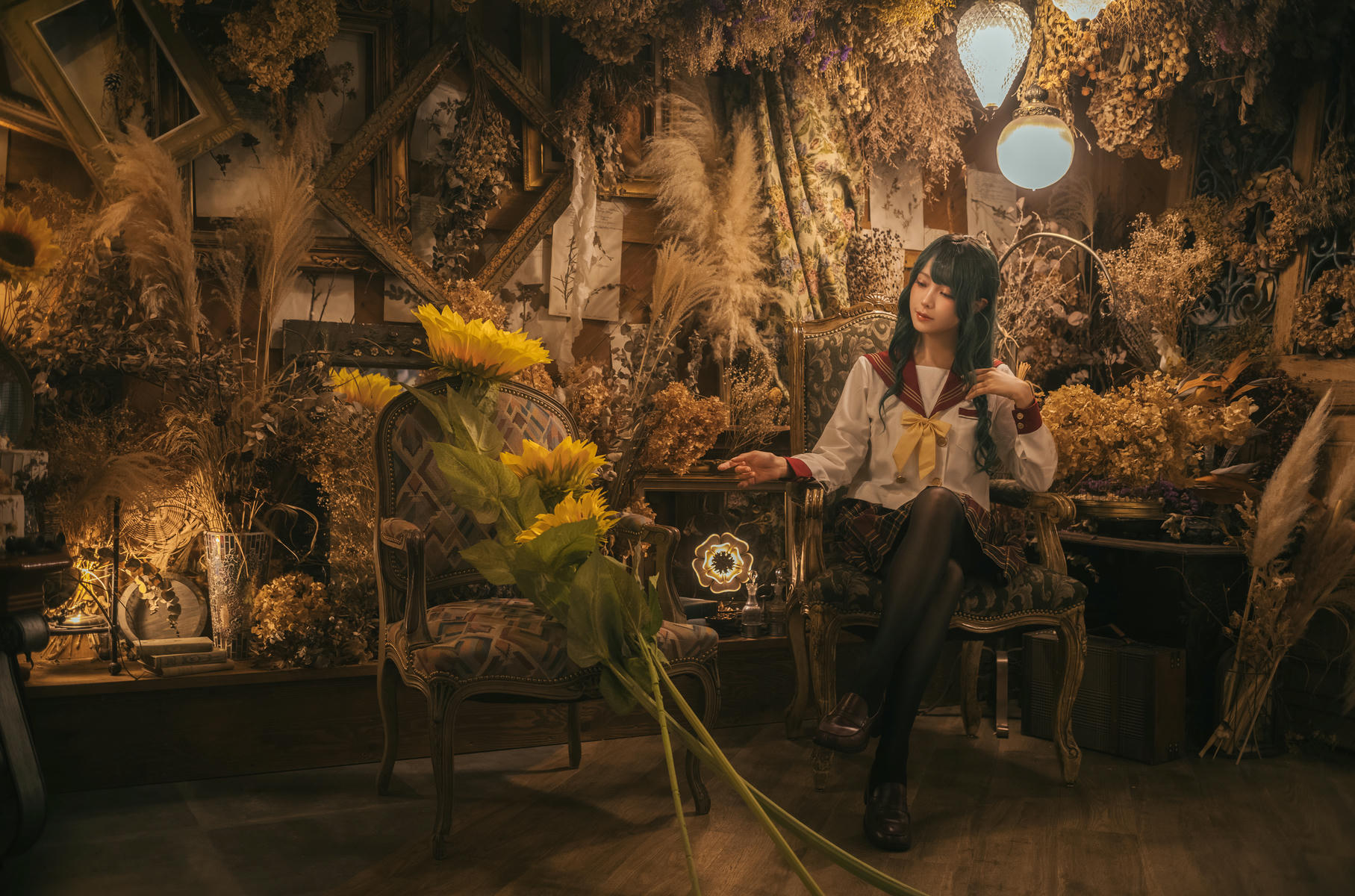 ElyEE子 NO.155 2024.September-Tier 4 [114P5V 486MB]-Kazami Yuuka ~ Uniform幽香制服_第1集