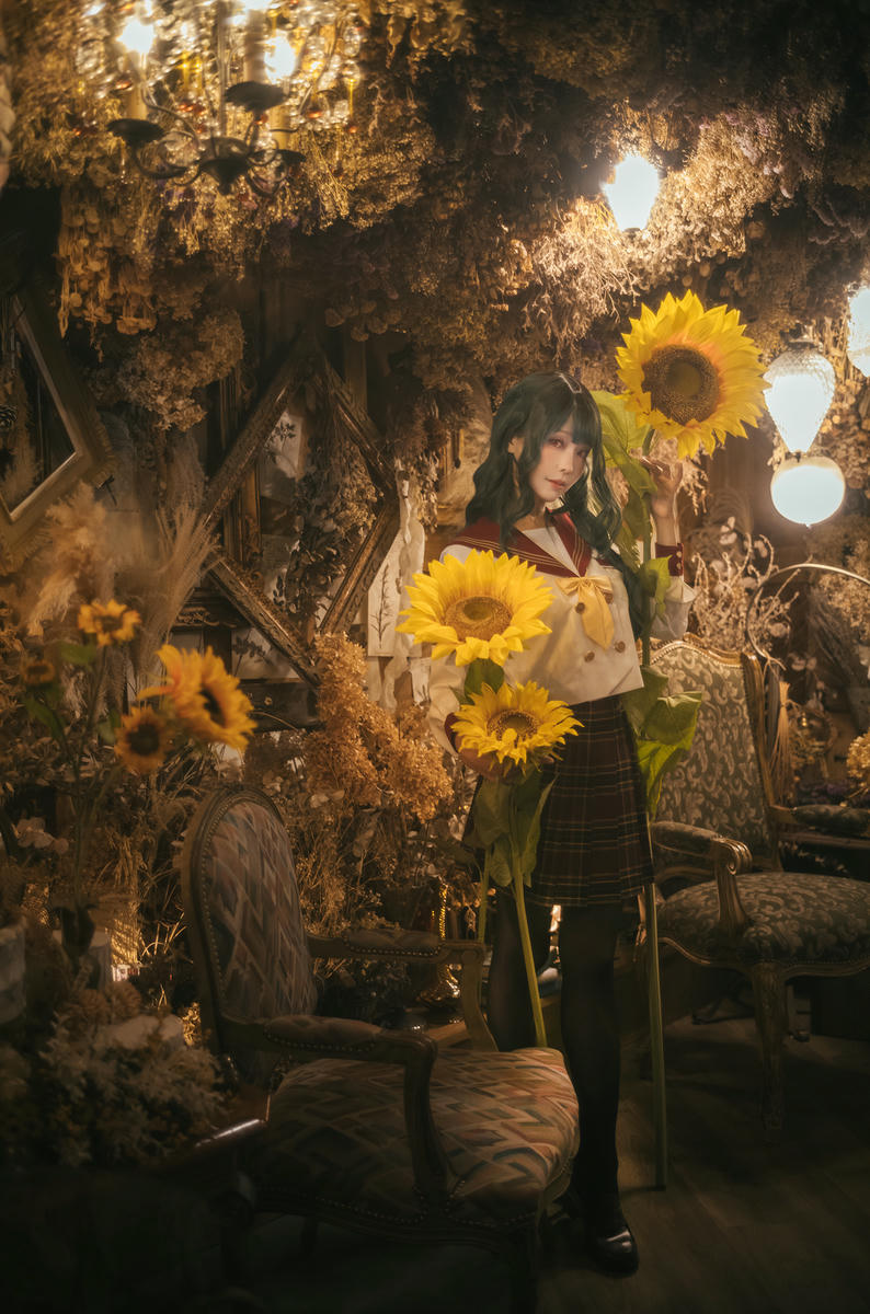 ElyEE子 NO.155 2024.September-Tier 4 [114P5V 486MB]-Kazami Yuuka ~ Uniform幽香制服_第1集